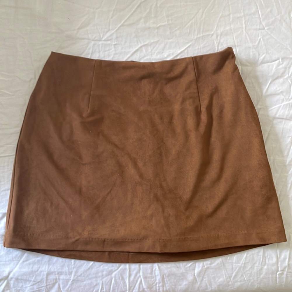 Abercrombie Vegan Suede Skirt/Skort